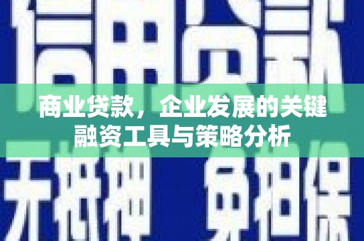 化德商业贷款，企业发展的关键融资工具与策略分析