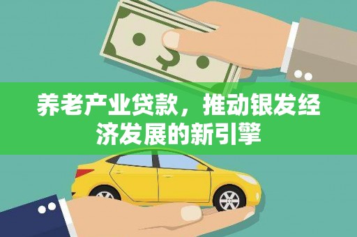 化德养老产业贷款，推动银发经济发展的新引擎