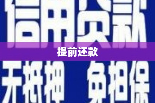 化德提前还款