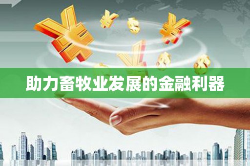 化德助力畜牧业发展的金融利器